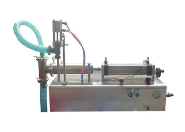 Slurry / Liquid Paste Semi Auto Filling Machine Quantitative For Chemical Industry